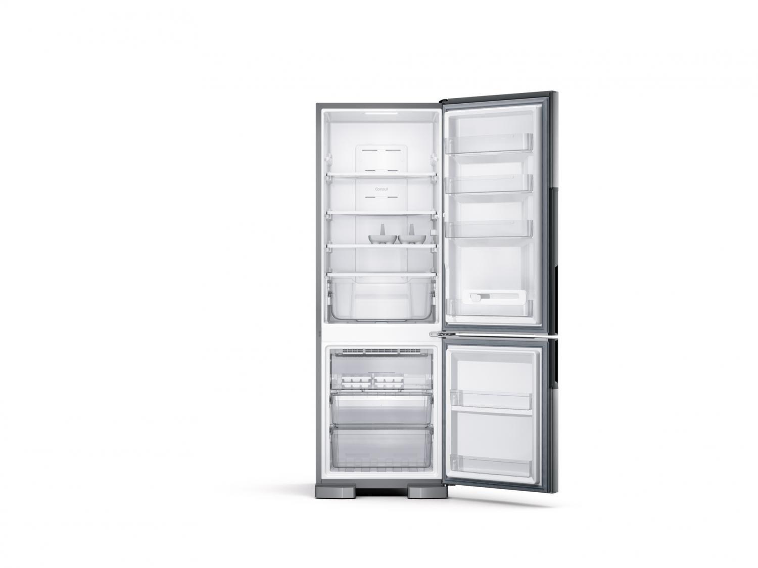 Geladeira Consul Frost Free Evox Inverse Prata