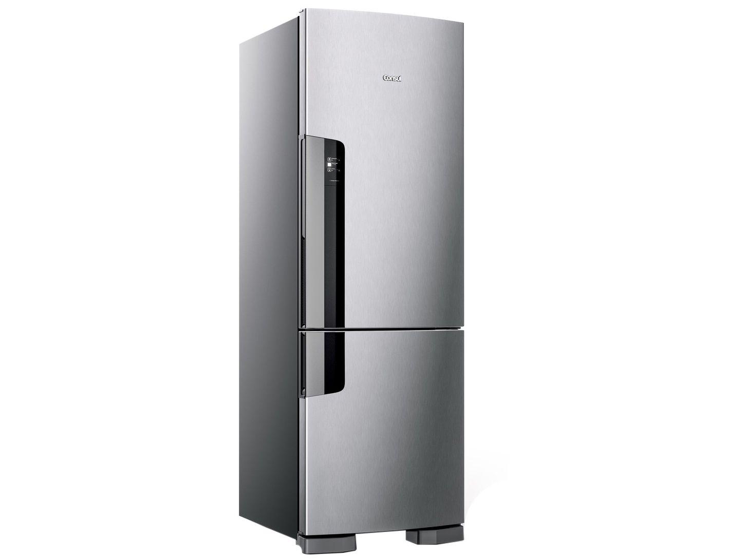 Geladeira Consul Frost Free Evox Inverse Prata