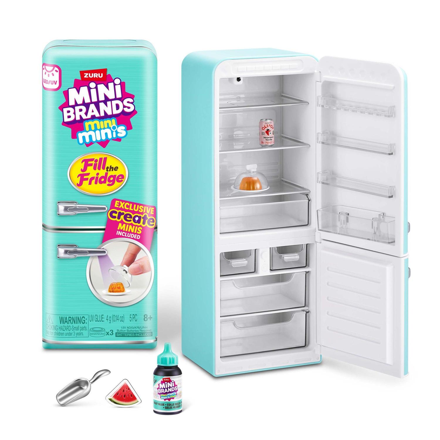 Geladeira Mini Brands Fill The Fridge| Azul
