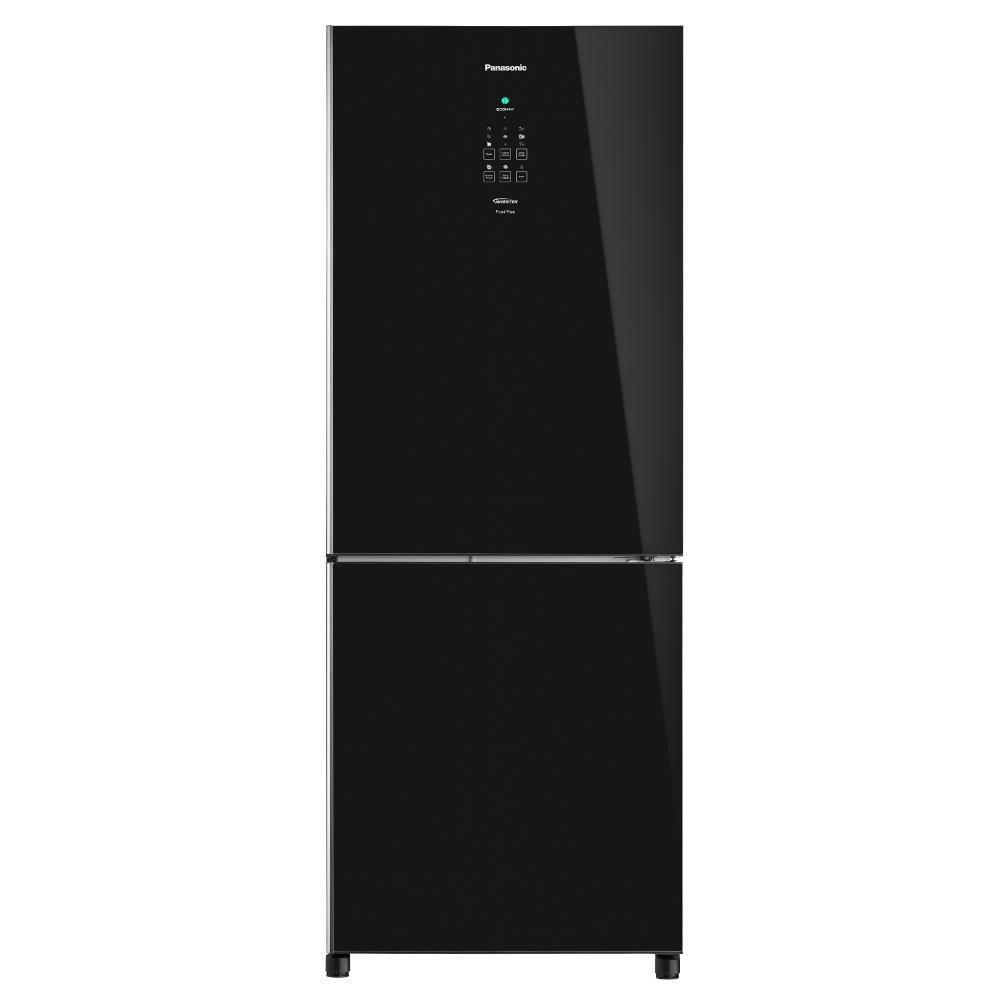 Geladeira Panasonic Bottom Freezer 2 Portas Frost Free 425l Nr Bb53gv3 Preto Geladeira Refrigerador Inverse Magazine Luiza