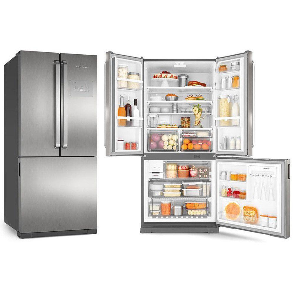 Geladeira Refrigerador Brastemp 540 Litros 3 Portas Frost Free Syde