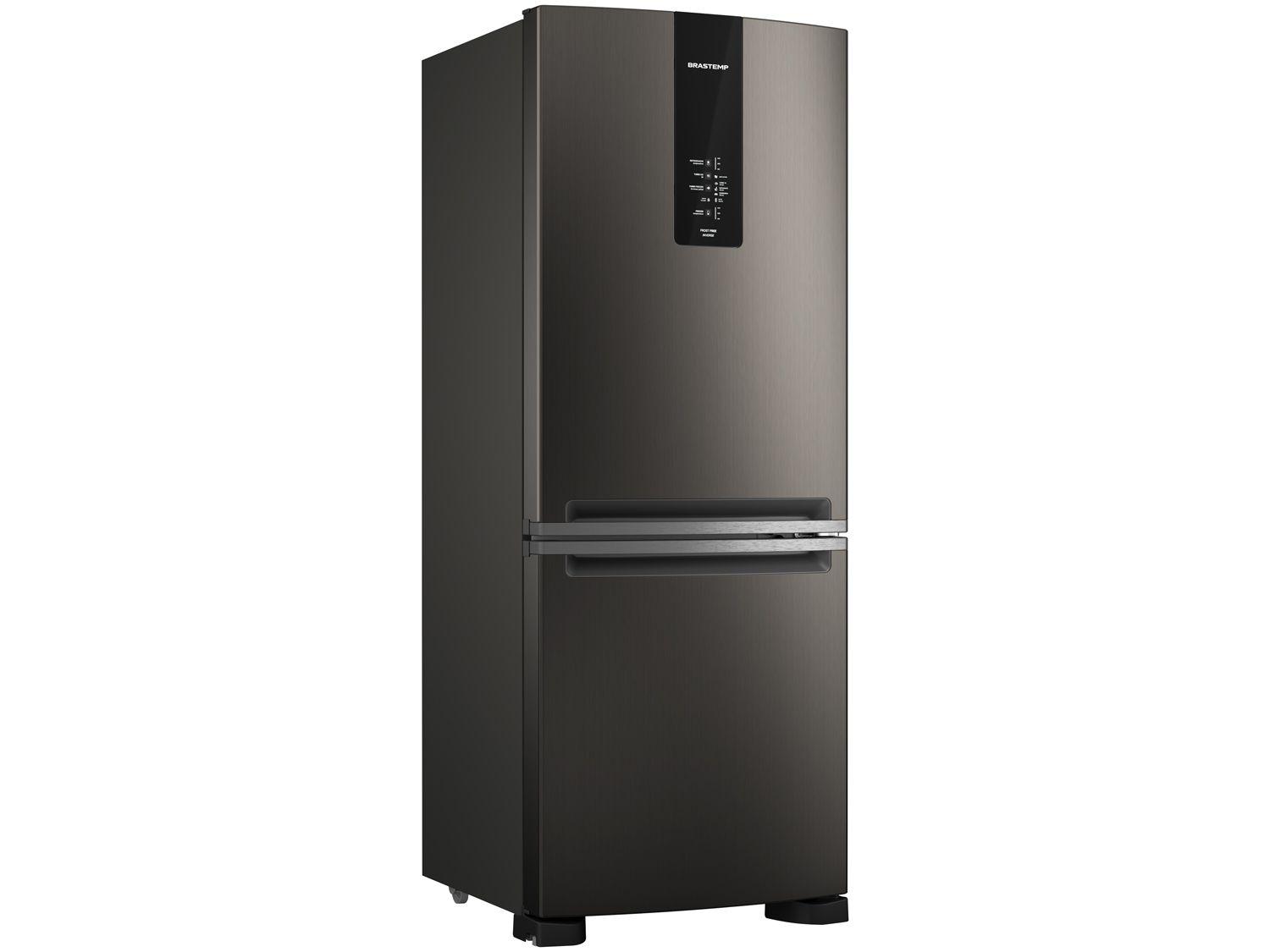 Geladeira/Refrigerador Brastemp Frost Free Duplex Preta 447L BRE57FE