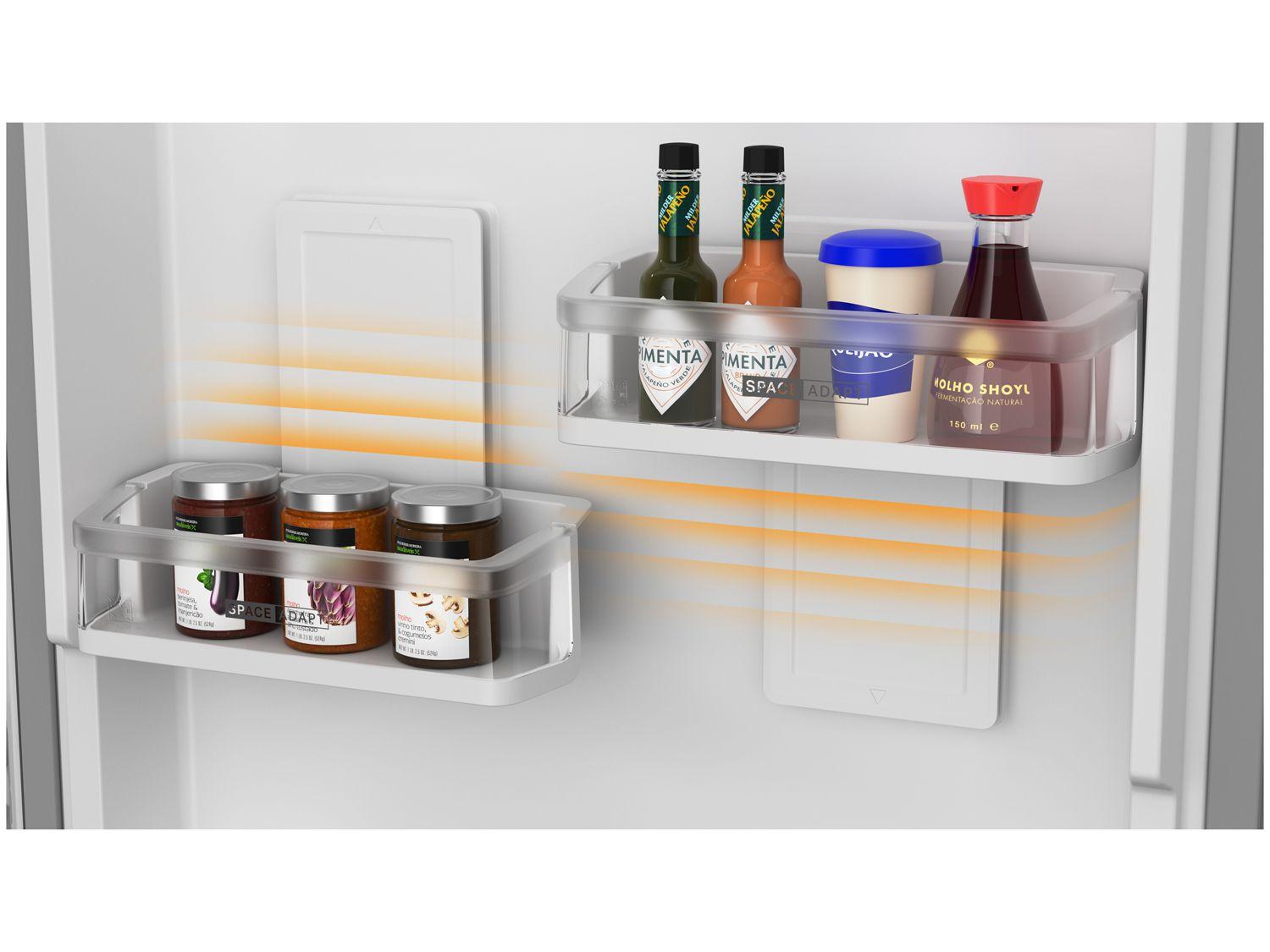 Geladeira/Refrigerador Brastemp Frost Free Duplex Preta 447L BRE57FE