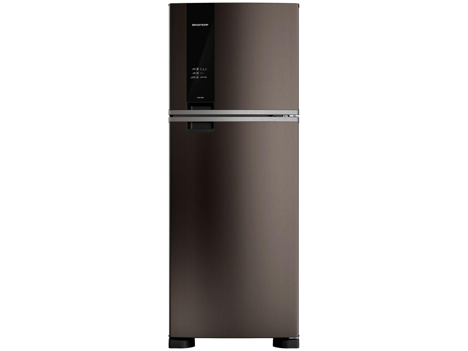 Geladeira/Refrigerador Brastemp Frost Free Duplex Preto 463L BRM55FE