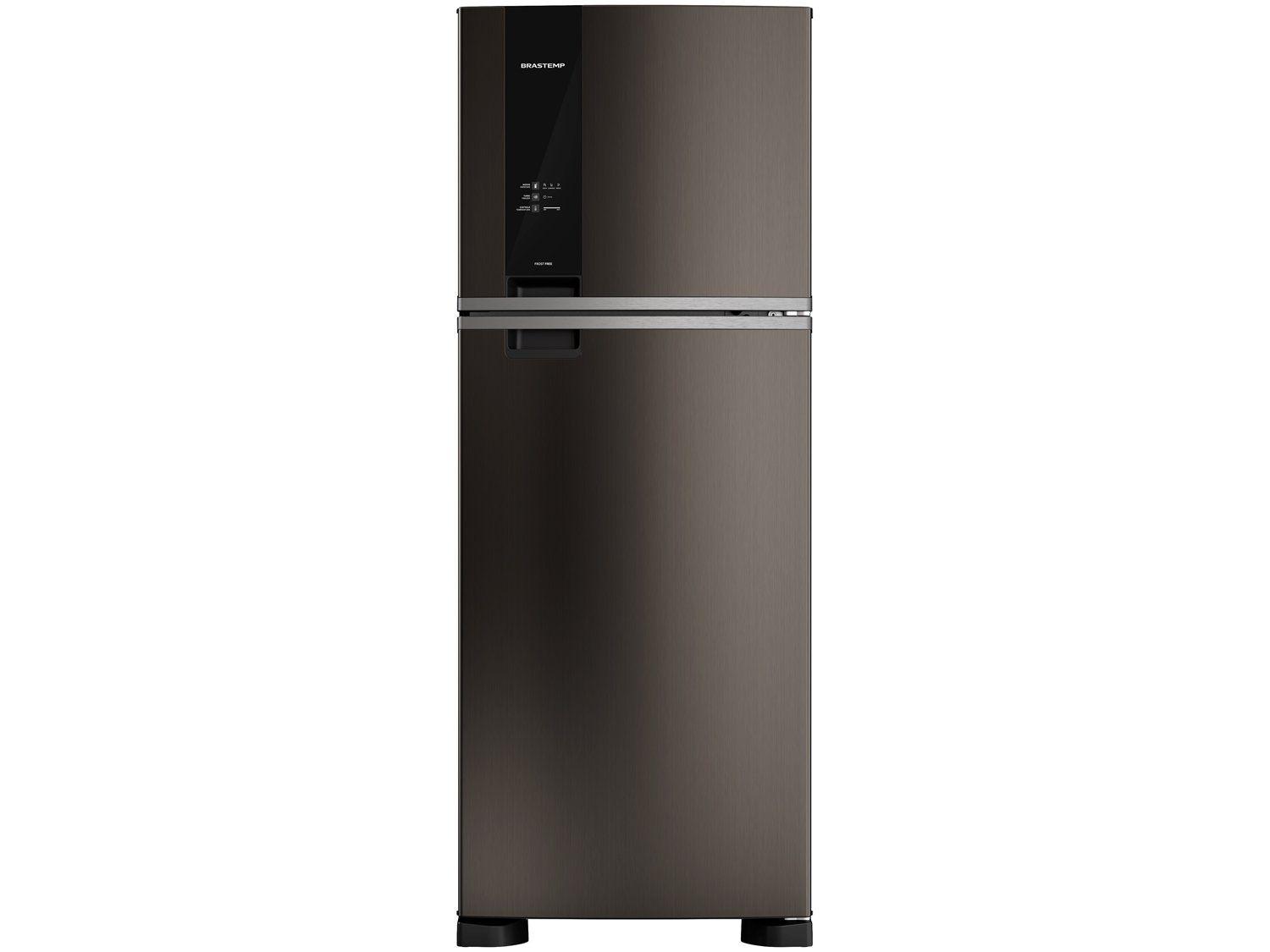 Geladeira/Refrigerador Brastemp Frost Free Duplex Preto 463L BRM55FE