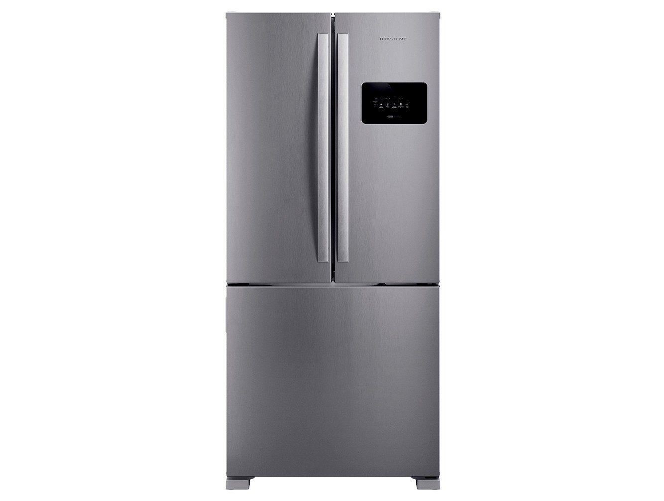 Geladeira/Refrigerador Brastemp Frost Free French Door Inox 559L BRO85MKANA