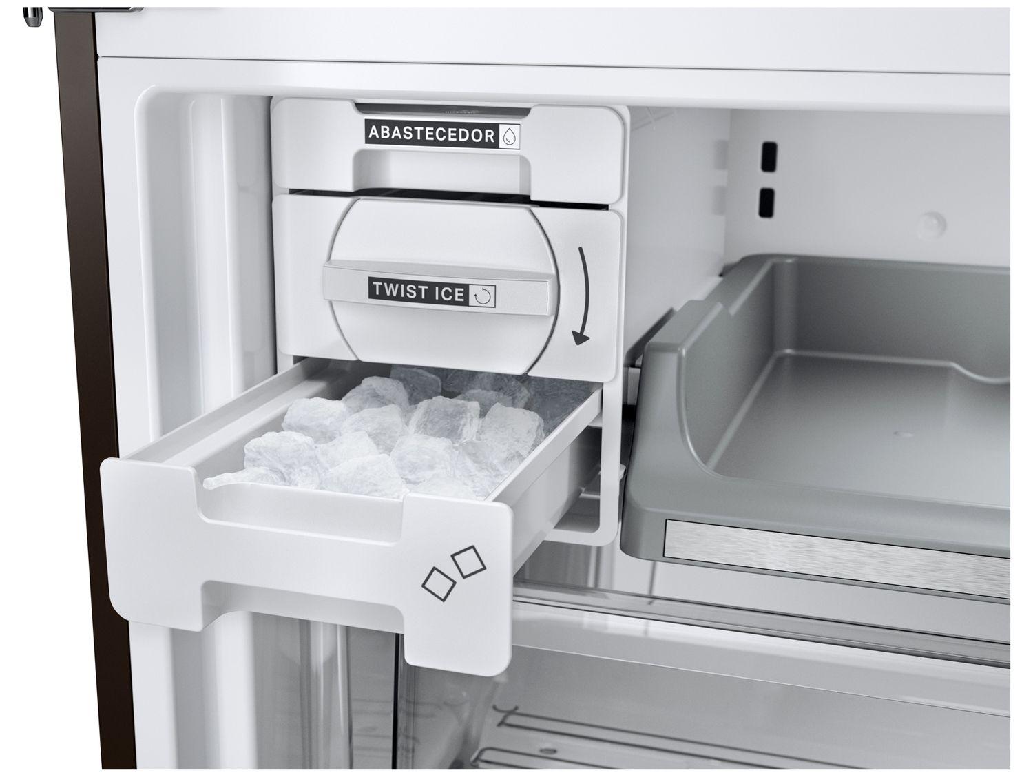 Geladeira/Refrigerador Brastemp Frost Free Side by Side Black Inox 554L BRO85AE