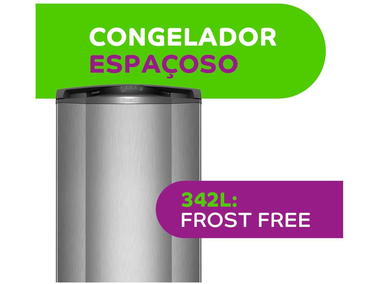 Geladeira/Refrigerador Consul Frost Free Evox