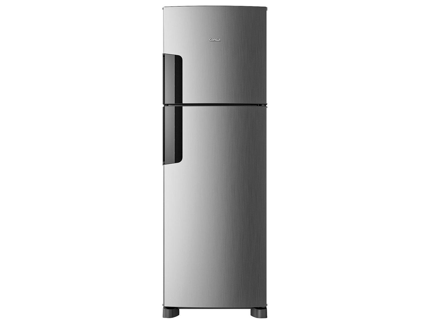Geladeira/Refrigerador Consul Smart Frost Free Inox Duplex 377L CRM44MKANA