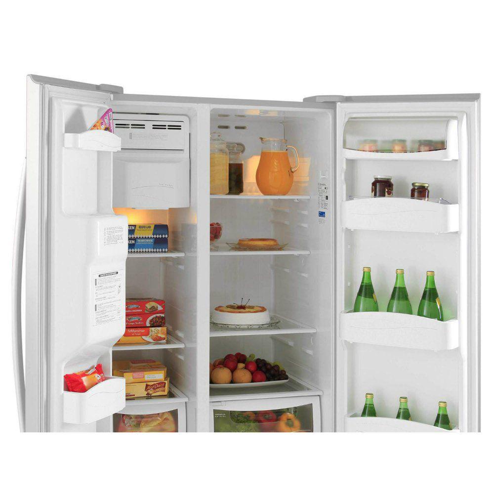 Geladeira Refrigerador Electrolux 2 Portas Frost Free Side by Side 504