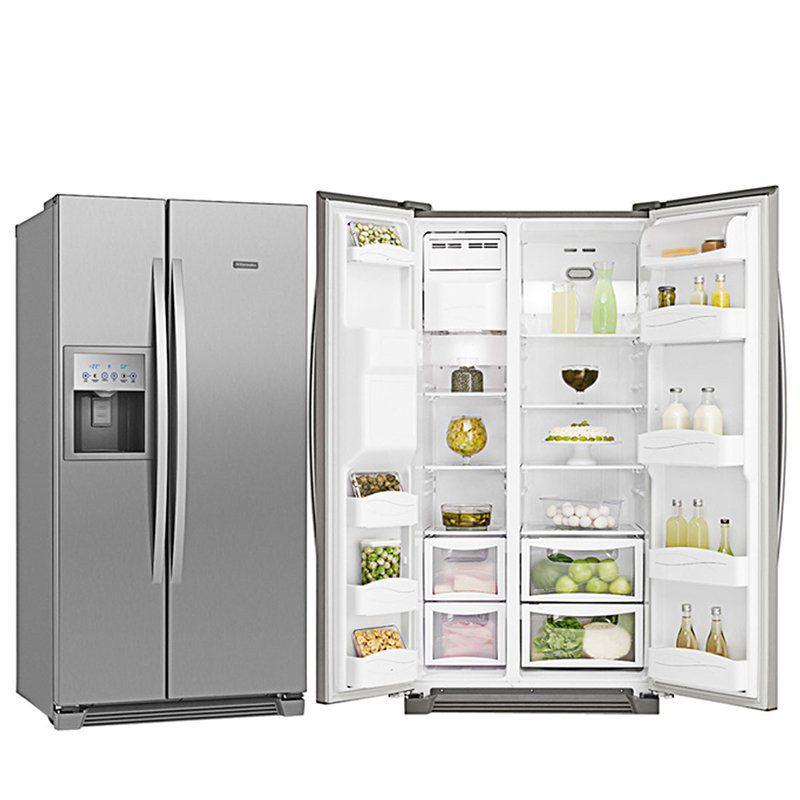 Geladeira Refrigerador Electrolux 504 Litros Side By Side Frost Free