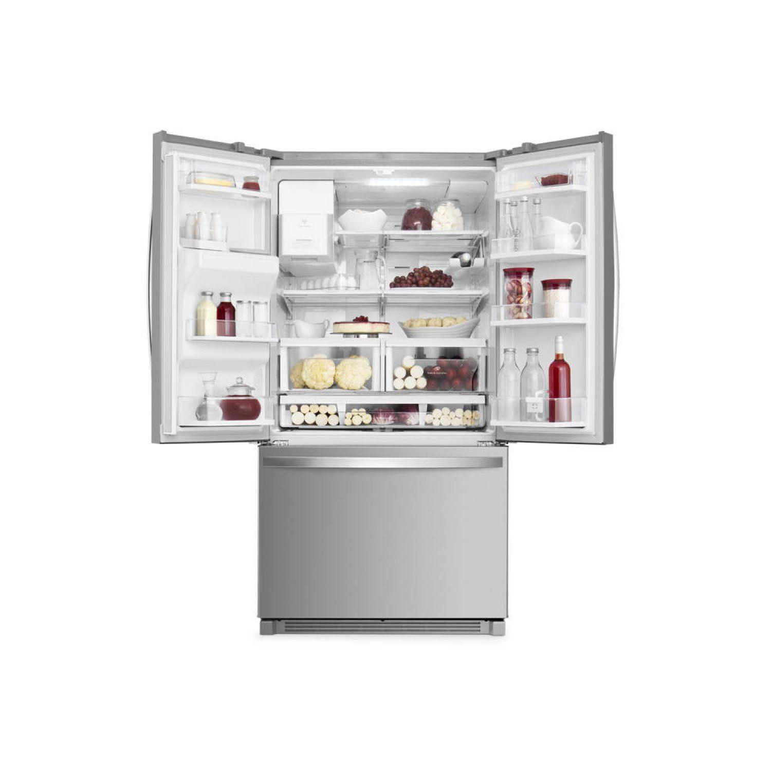 Geladeira Refrigerador Electrolux French Door 634l Fdi90 Frost Free Refrigerador Electrolux French Door 634l Fdi90 Frost Free 127v Cinza 1 2