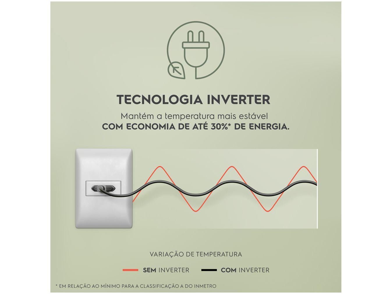 Geladeira/Refrigerador Electrolux Frost Free Duplex Branco 390L Efficient IF43