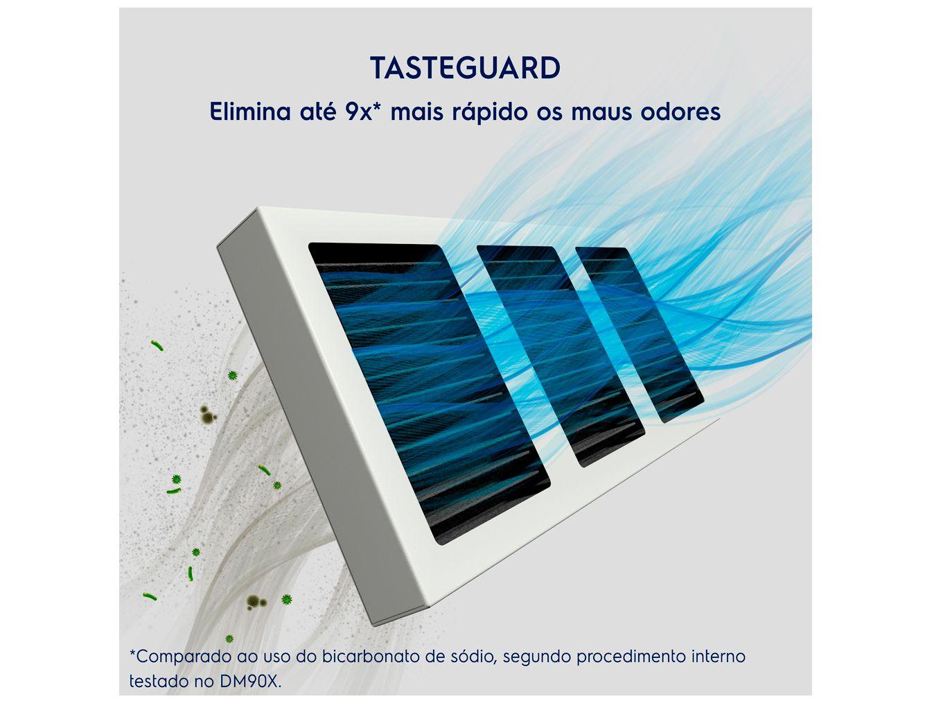 Geladeira/Refrigerador Electrolux Frost Free Duplex Inox Look 390L Efficient AutoSense IF43S