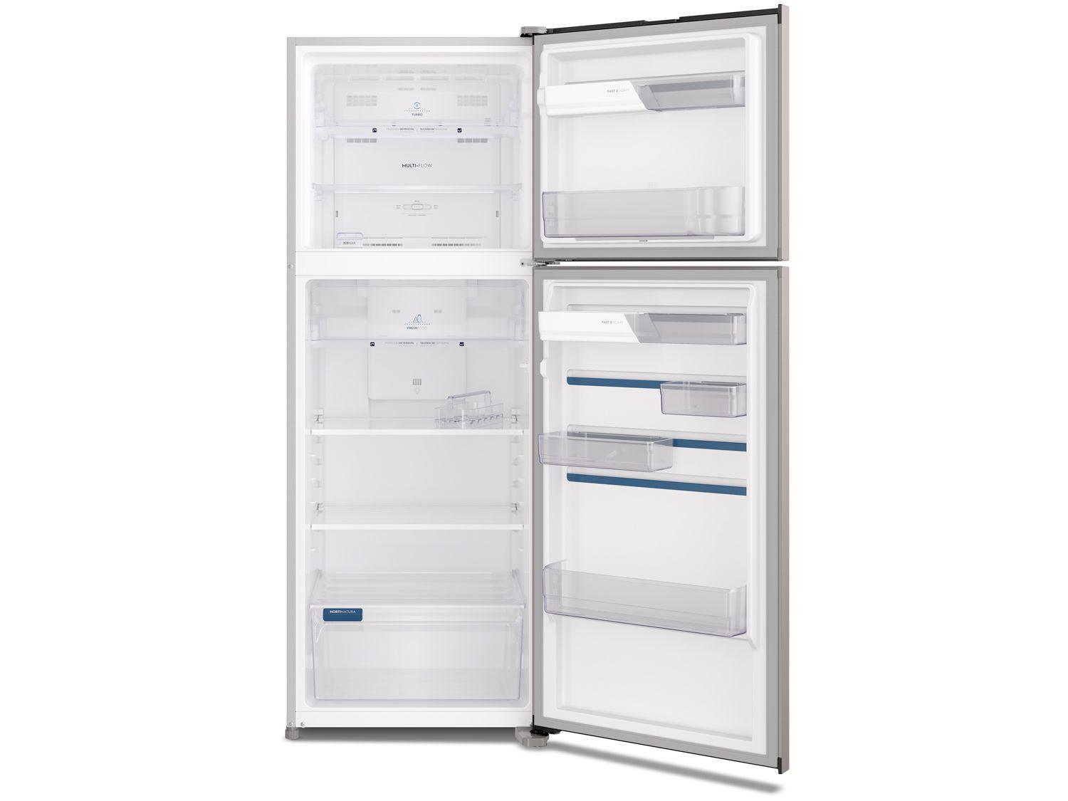 Geladeira/Refrigerador Electrolux Frost Free Duplex Inox Look 480L Efficient TF71S
