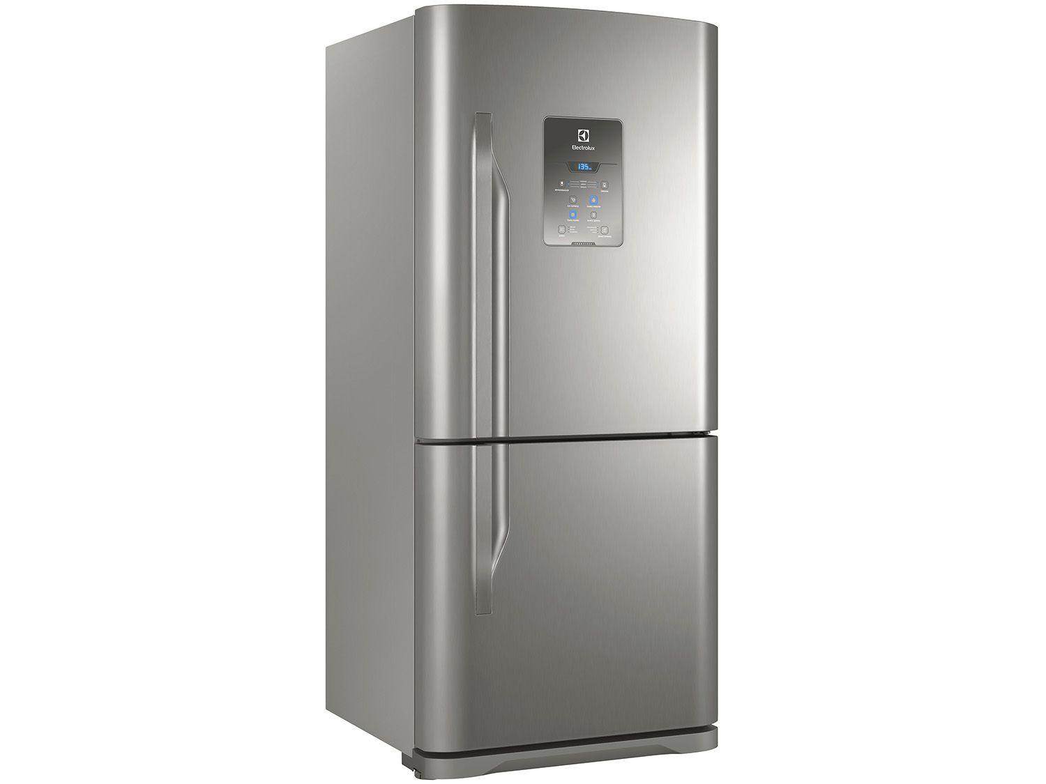 Geladeirarefrigerador Electrolux Frost Free Inox 598l Db84x Geladeira Duplex Magazine Luiza 0234