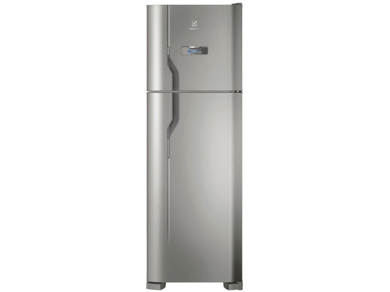 Geladeira/Refrigerador Electrolux Frost Free Inox Duplex Prata 371L DFX41