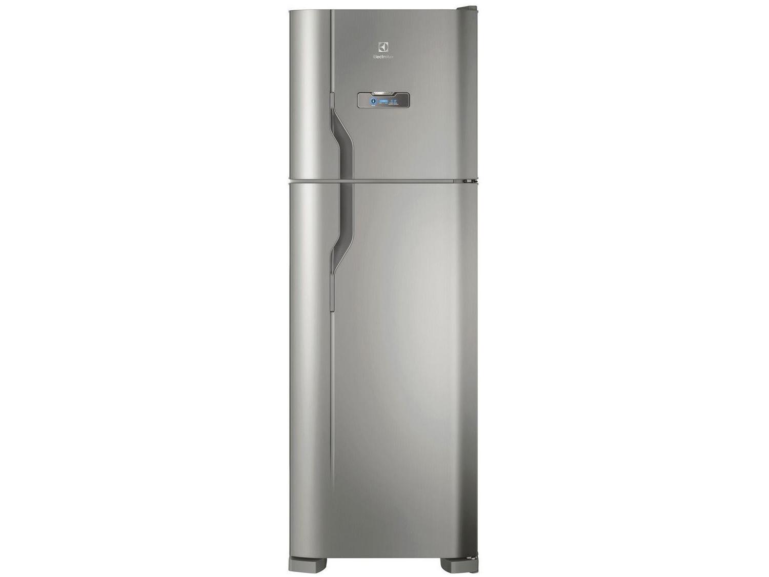 Geladeira/Refrigerador Electrolux Frost Free Inox Duplex Prata 371L DFX41