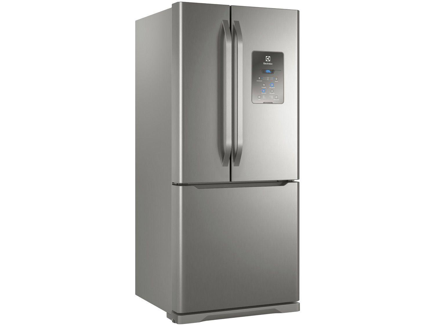 Geladeira Refrigerador Electrolux Frost Free Inox French Door 579l Geladeira Refrigerador Electrolux Frost Free Inox French Door 579l Multidoor Dm84x R 4 859 91 à Vista Adicionar Sacola Vídeo Imagem