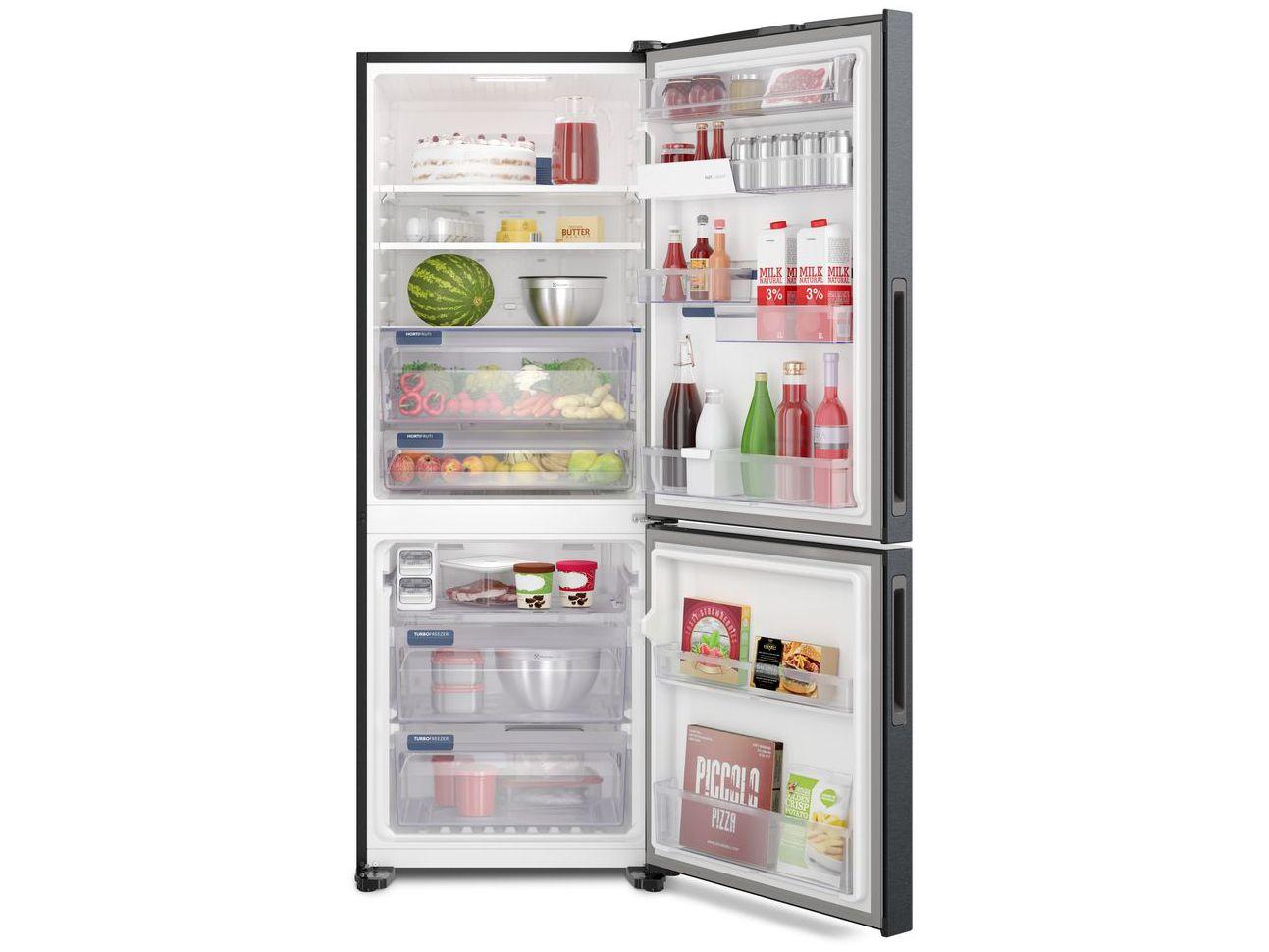 Geladeira/Refrigerador Electrolux Frost Free Inverse Preto 490L IB54B