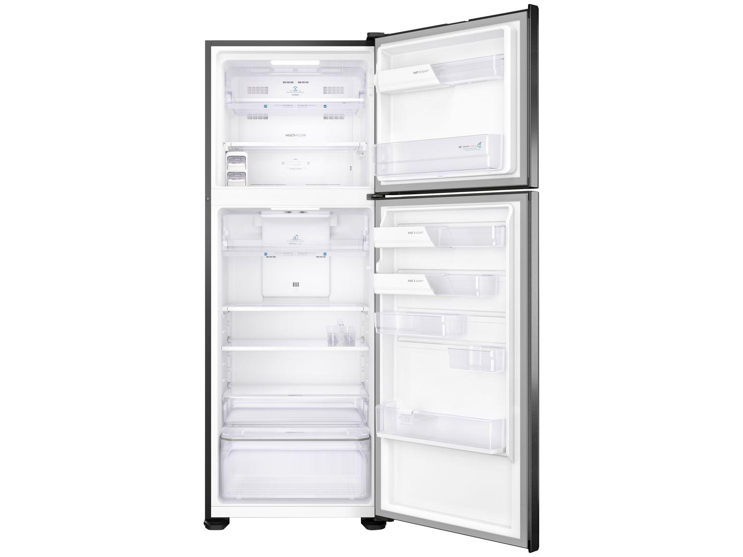 Geladeira/Refrigerador Electrolux IF56B Inverter Top Freezer Frost Free 474L Black Inox Look