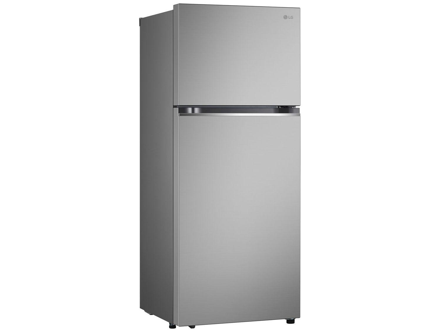 Geladeira/Refrigerador LG Frost Free Inox Duplex 375L GN-B372PFM