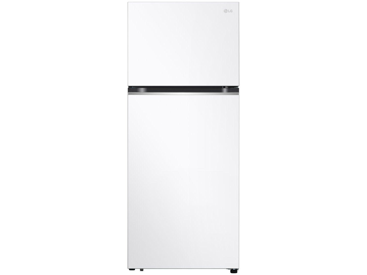 Geladeira/Refrigerador LG Frost Free Inox Duplex Branca 375L GN-B372PQW