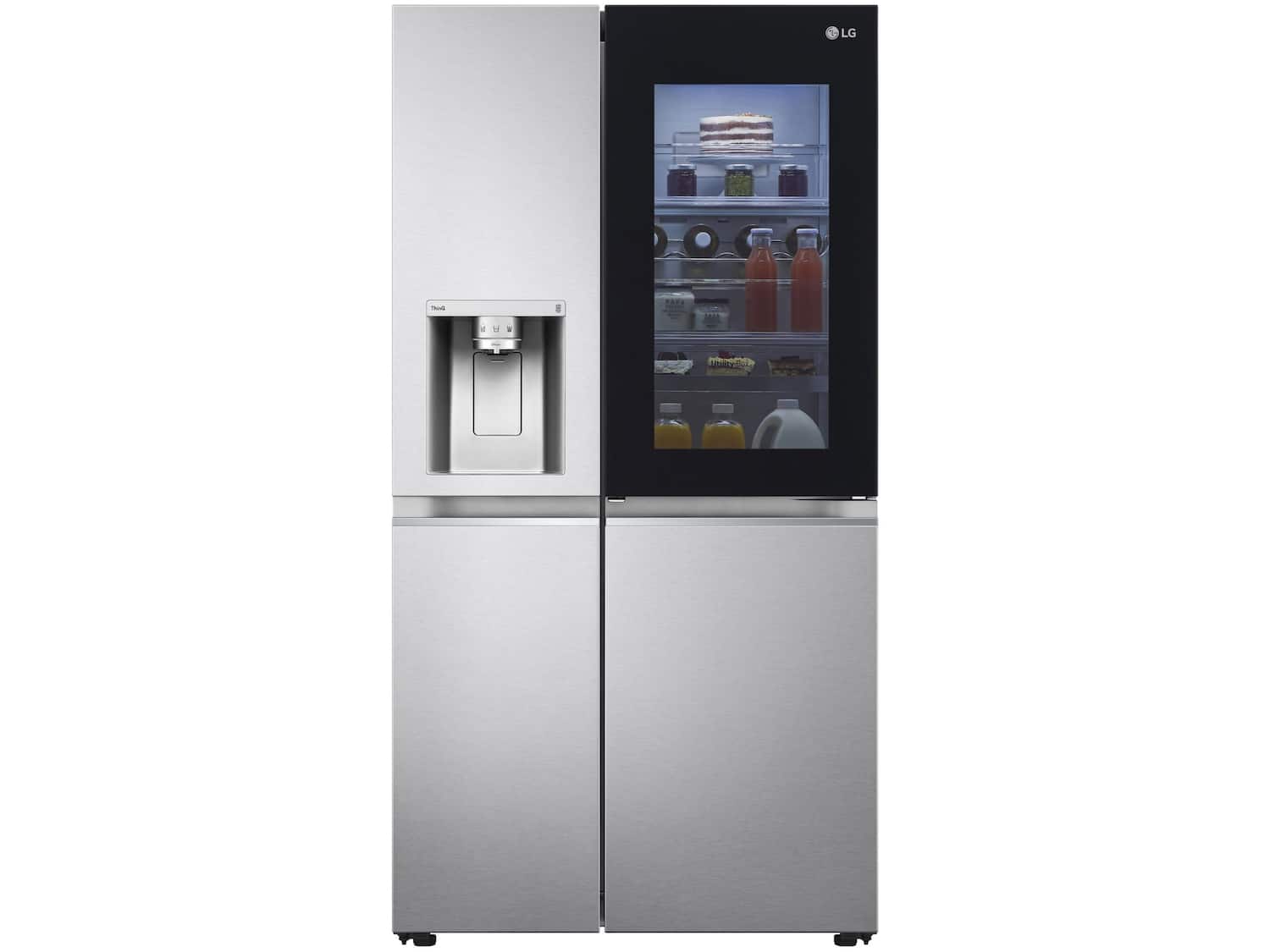 Geladeira/Refrigerador LG Frost Free Side by Side 598L com Dispenser de Água GC-X257C| Prata - 220V