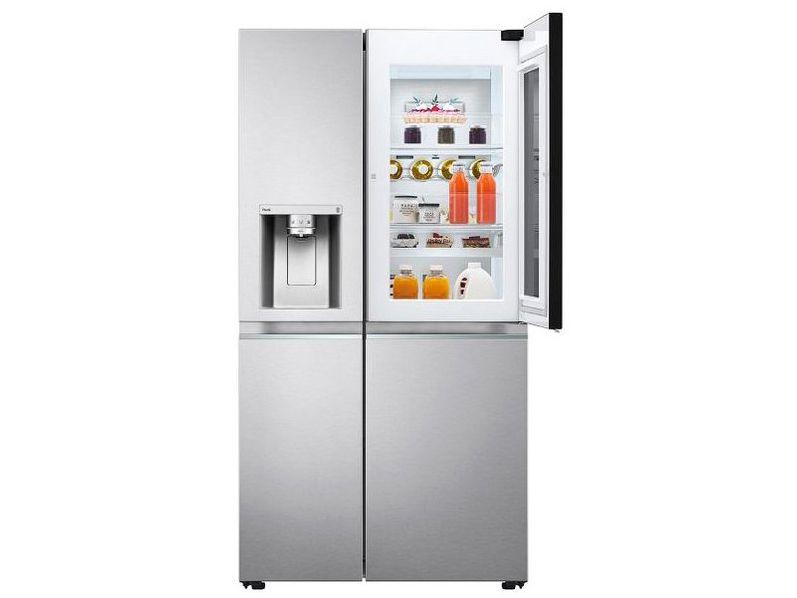 Geladeira/Refrigerador LG Frost Free Side by Side 598L com Dispenser de Água GC-X257C