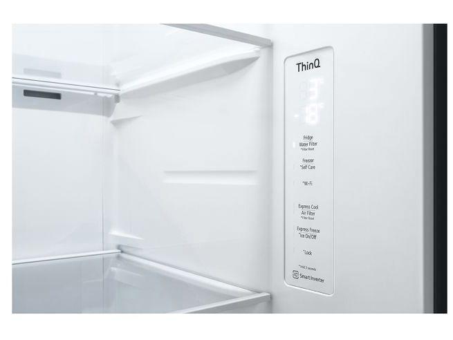 Geladeira/Refrigerador LG Frost Free Smart Side by Side 611L com Dispenser de Água GC-L257S