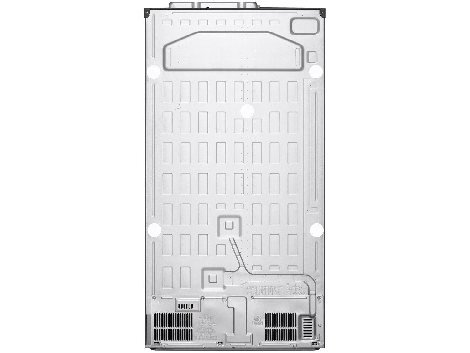 Geladeira/Refrigerador LG Smart Frost Free Inox