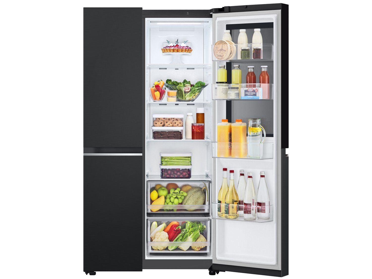 Geladeira/Refrigerador LG Smart Frost Free Inox