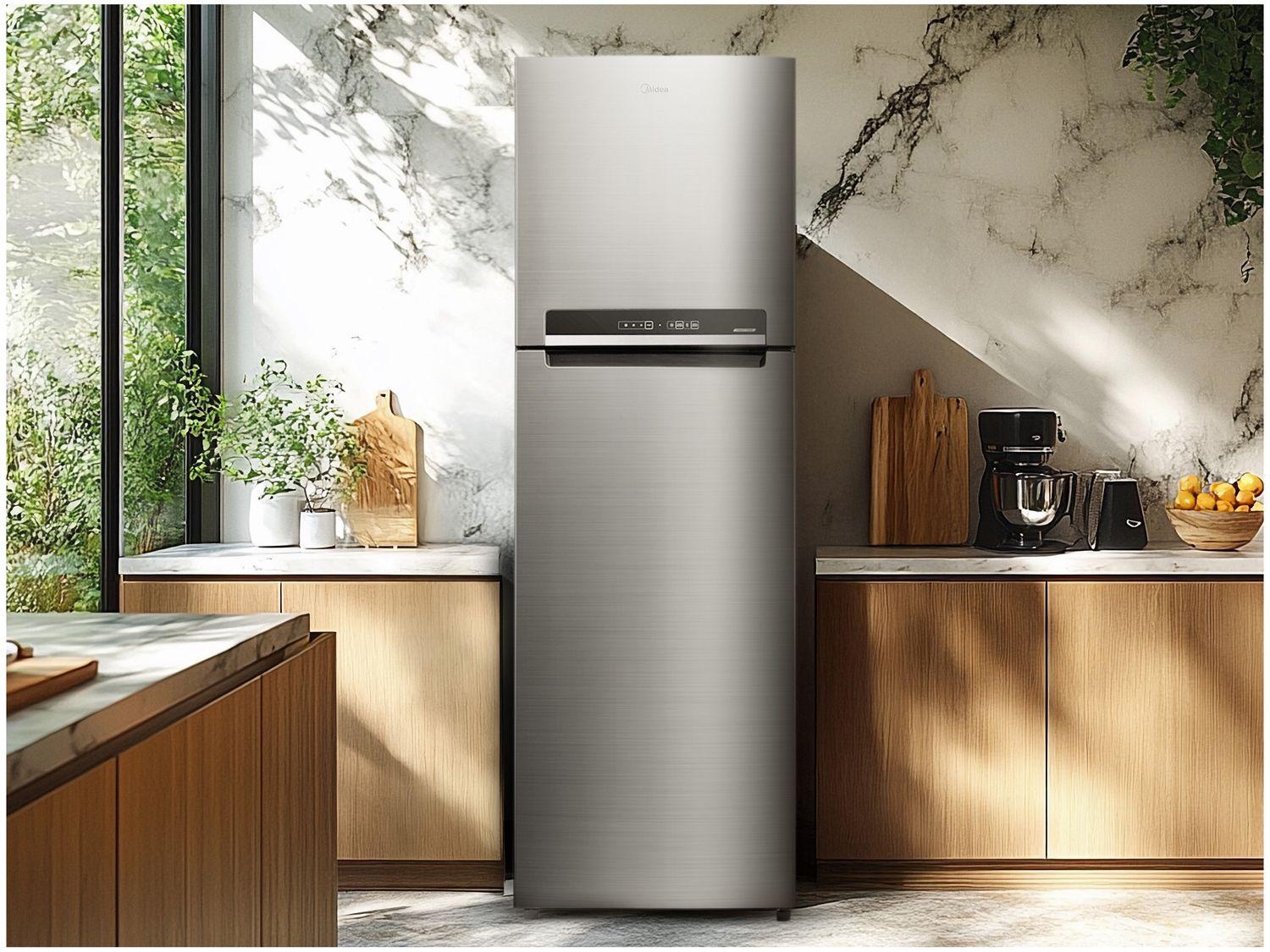 Geladeira/Refrigerador Midea Frost Free Duplex 425L MD-RT572EVD461