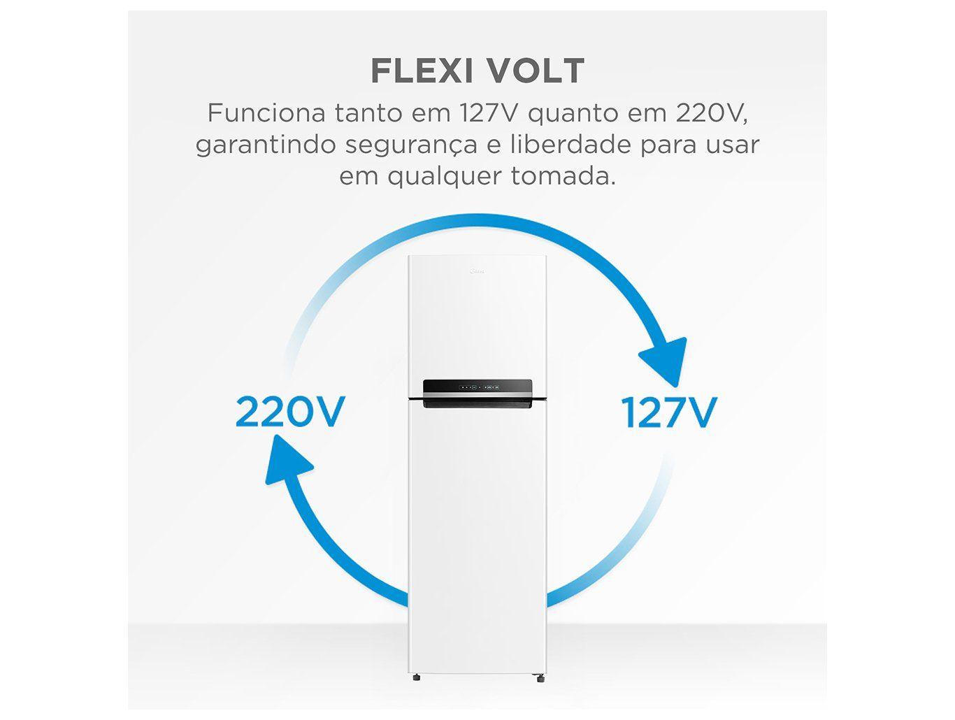 Geladeira/Refrigerador Midea Frost Free Duplex Branca 425L