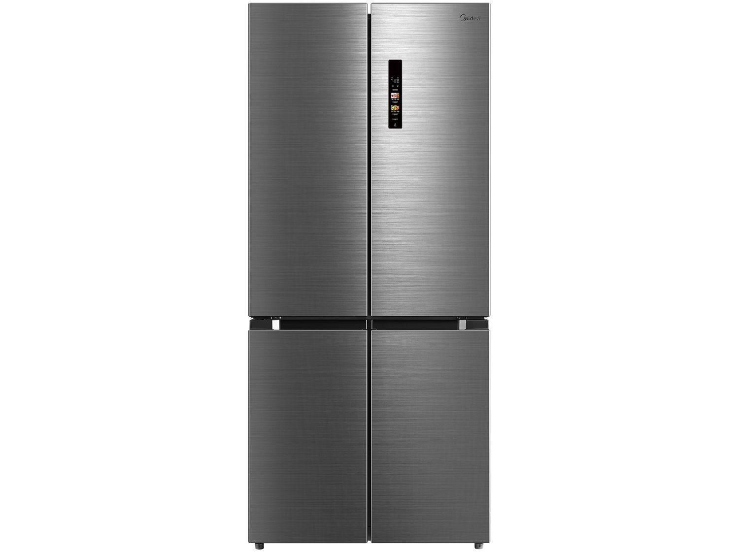 Geladeira/Refrigerador Midea Smart Frost Free French Door Prata 474L MD-RF691FGD463 Bivolt