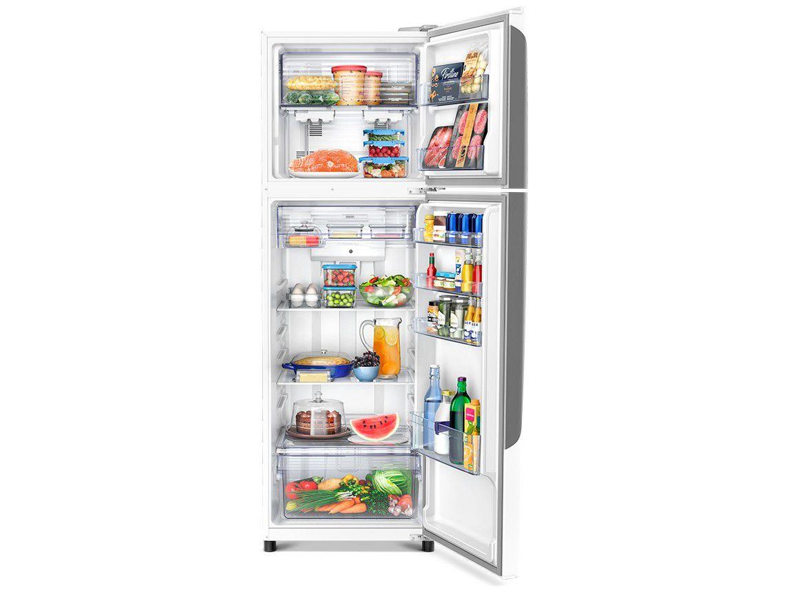 Geladeira/Refrigerador Panasonic Frost Free Duplex Branca 387L Top Freezer