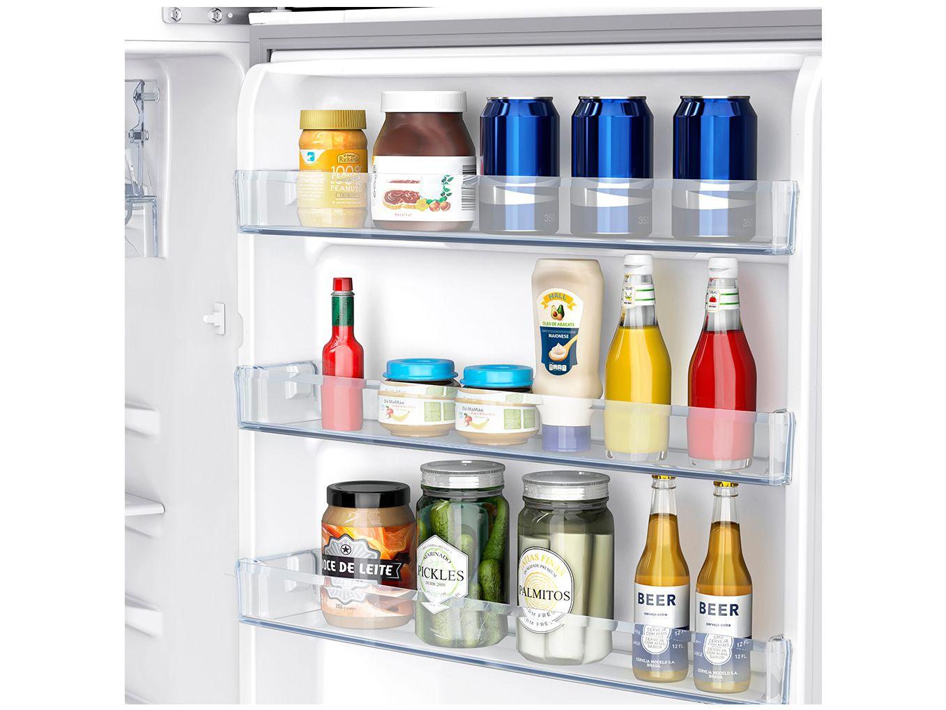 Geladeira/Refrigerador Panasonic Frost Free Duplex Branca 387L Top Freezer