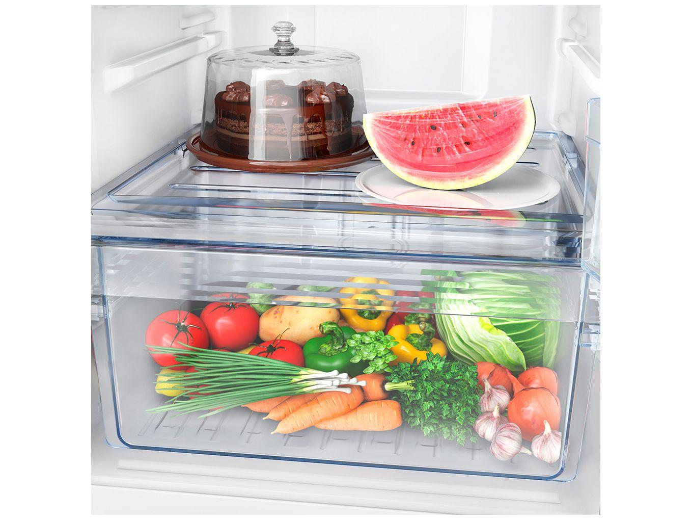 Geladeira/Refrigerador Panasonic Frost Free Duplex Branca 387L Top Freezer