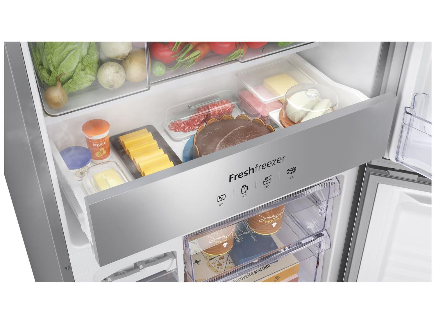 Geladeira/Refrigerador Panasonic Frost Free Duplex Inverse Espelhada 450L BB65 Diamond Glass
