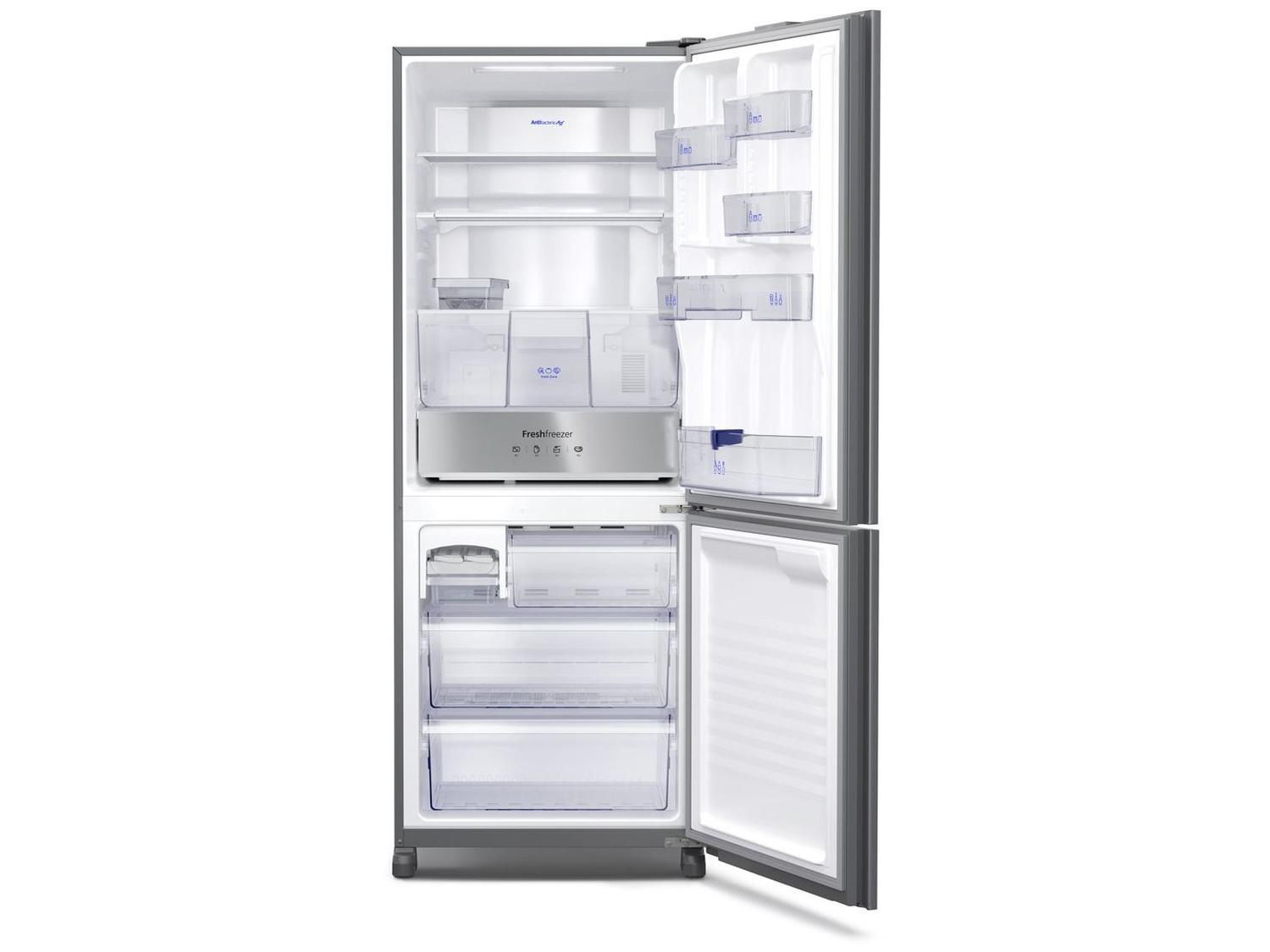 Geladeira/Refrigerador Panasonic Frost Free Duplex Inverse Espelhada 450L BB65 Diamond Glass