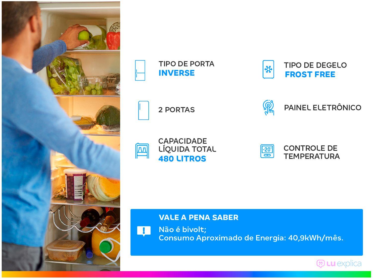 Geladeira/Refrigerador Panasonic Frost Free I