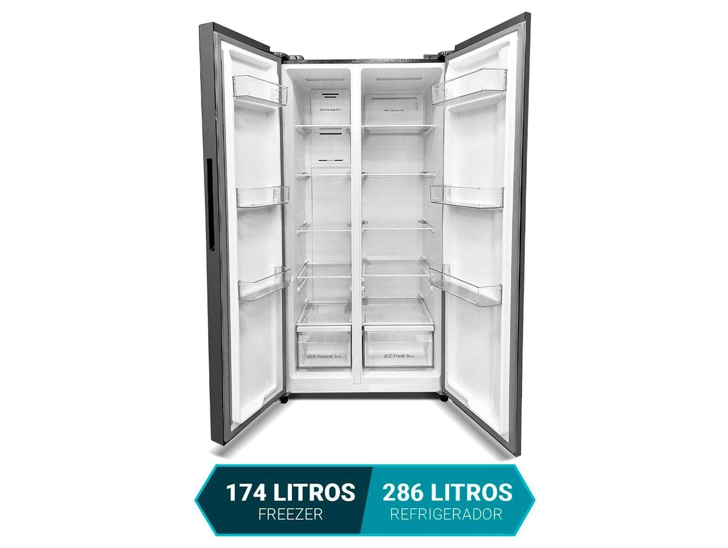 Geladeira/Refrigerador Philco Frost Free Side By Side 460L PRF46C