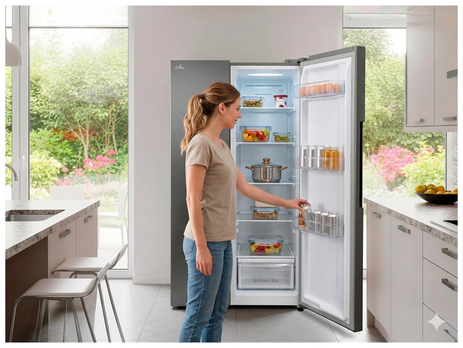 Geladeira/Refrigerador Philco Frost Free Side By Side 460L PRF46C
