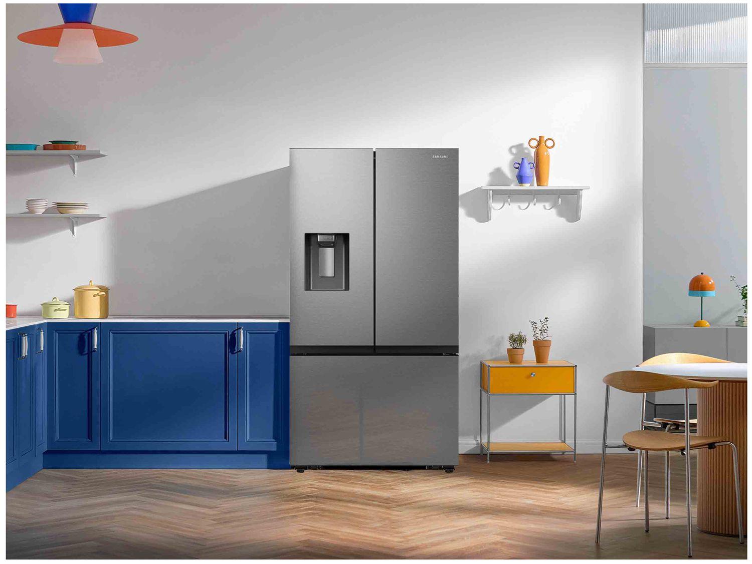 Geladeira/Refrigerador Samsung Smart Frost Free French Door 576L com Dispenser de Água e Gelo RF27CG5410SR/BZ