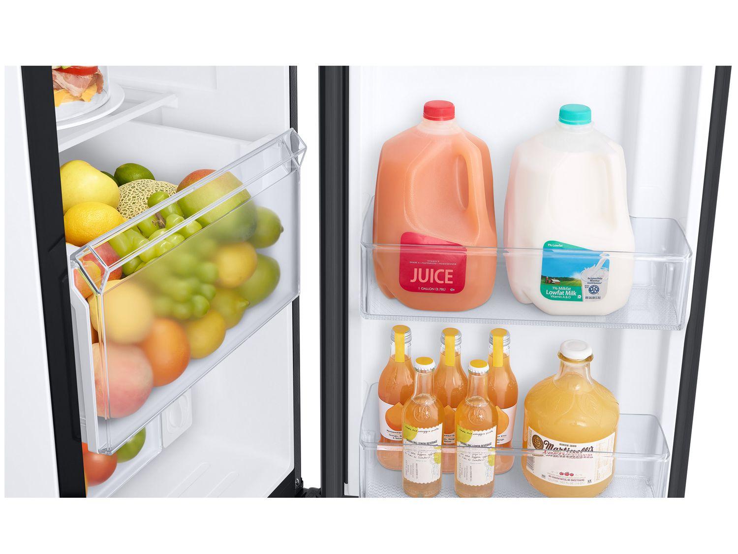 Geladeira/Refrigerador Samsung Smart Side by Side Black Inox 585L Family Hub RS58T5561