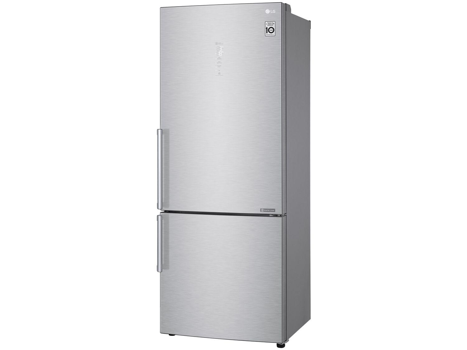 Geladeira/Refrigerador Smart LG Bottom Freezer - Inverter 451L com LG