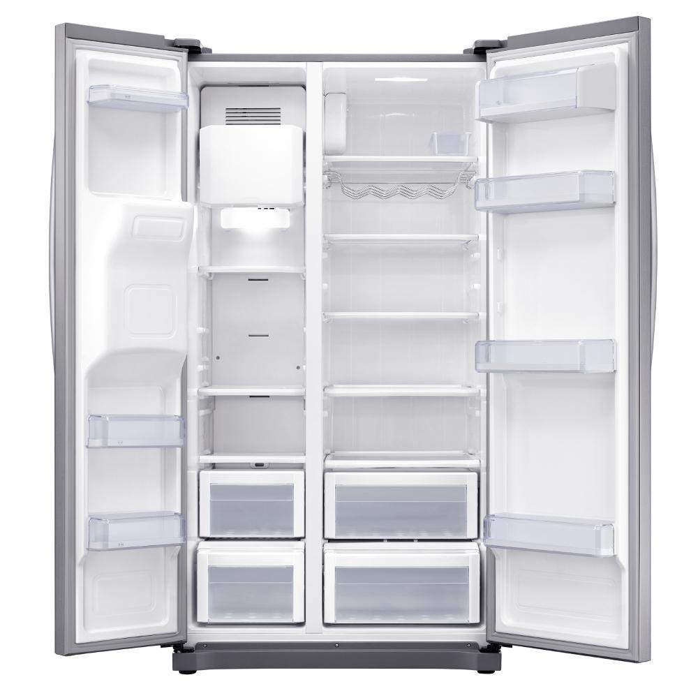 Geladeira Samsung Side by Side Frost Free 501L RS50N3413S8 Cor Inox