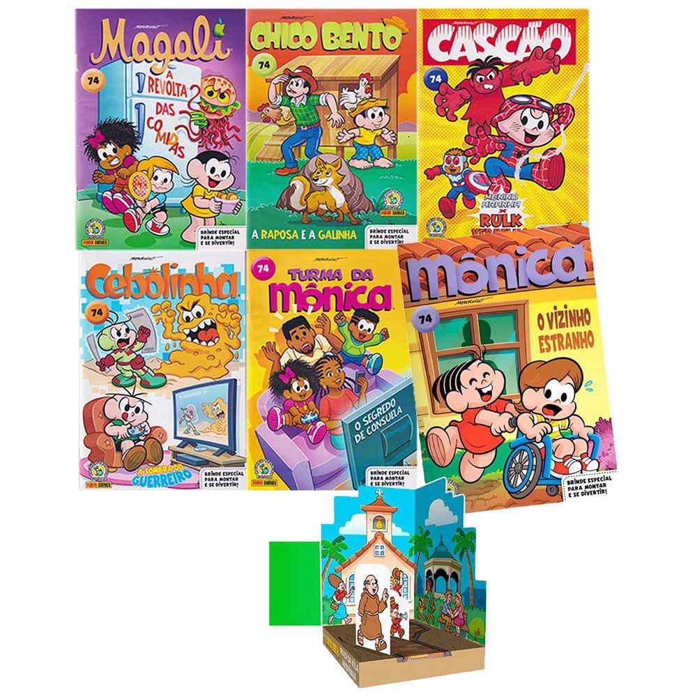 Turma da Monica Vintage Brazilian Brazil Children Comic Book