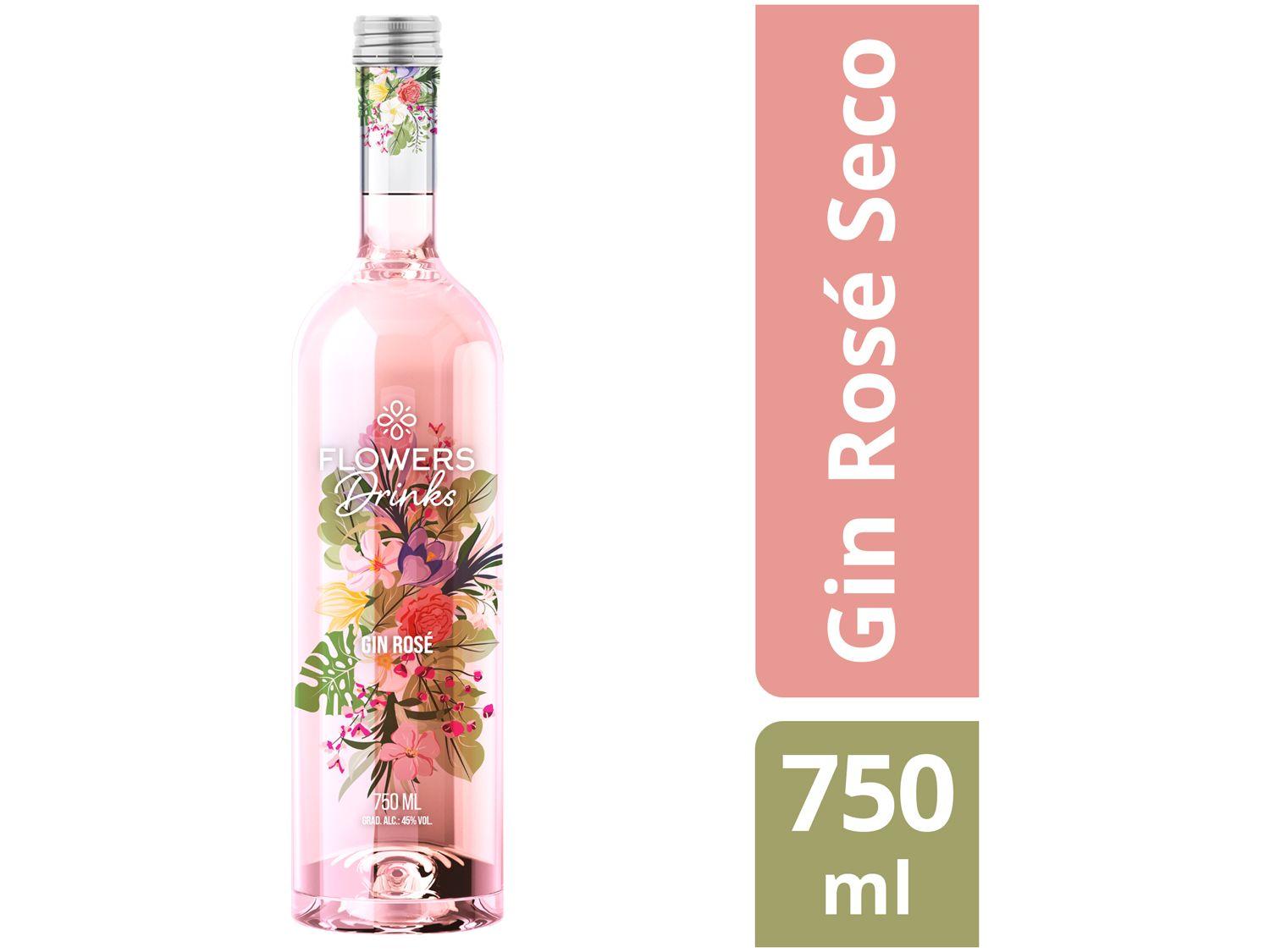 Gin Flowers Drinks Rosé 750ml