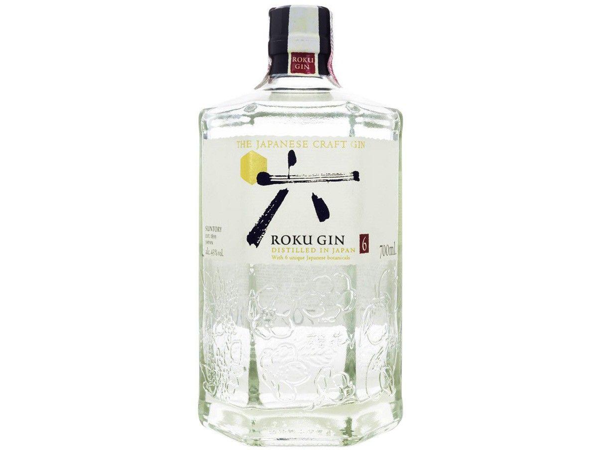 Gin Japonês Roku Artesanal 700ml